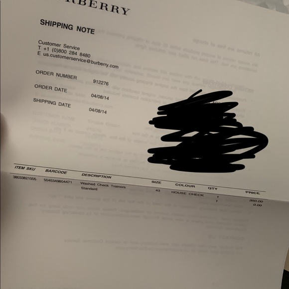 Burberry sneakers - Picture 3 of 3